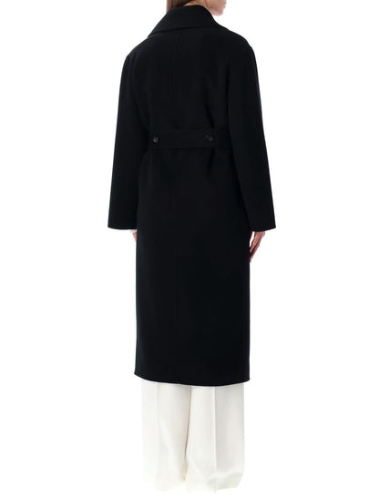 Alberta Ferretti Mantel aus Doubleface-Wolle