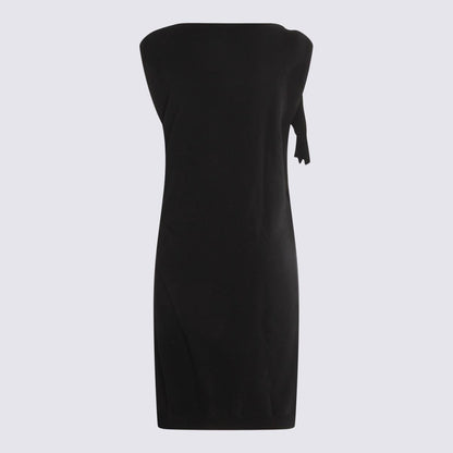 Schwarzes Wollkleid von Moschino