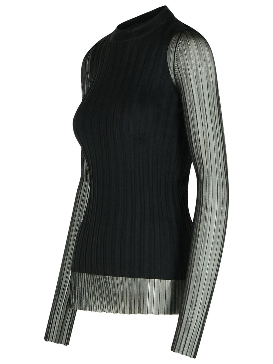 Sportmax „Acino“ – Schwarzer Pullover aus Polyamidmischung