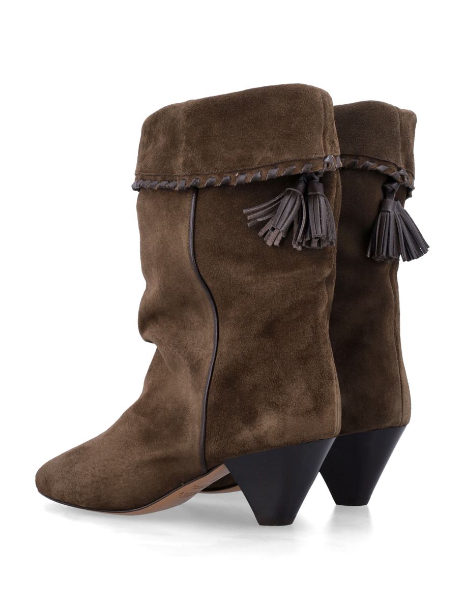 Isabel Marant Dalby drapierte Wildlederstiefel