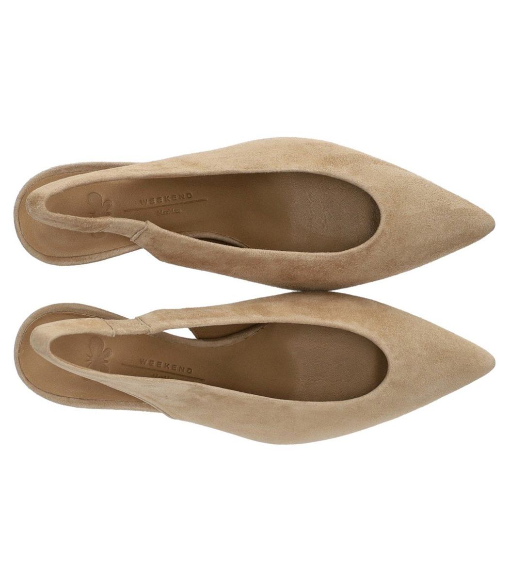 Weekend Max Mara – Orma – Beige Slingback-Pumps