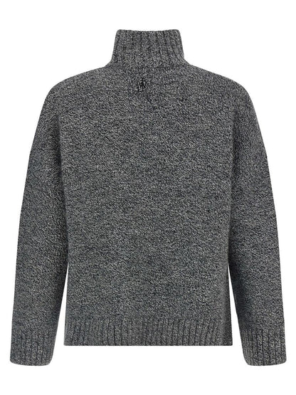 JW Anderson Pullover mit aufgesetzter Ledertasche