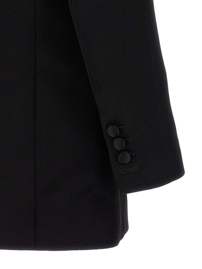 Balmain Blazer mit Blattstickerei