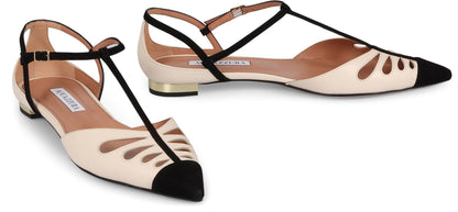 Aquazzura Camille Lederballerinas
