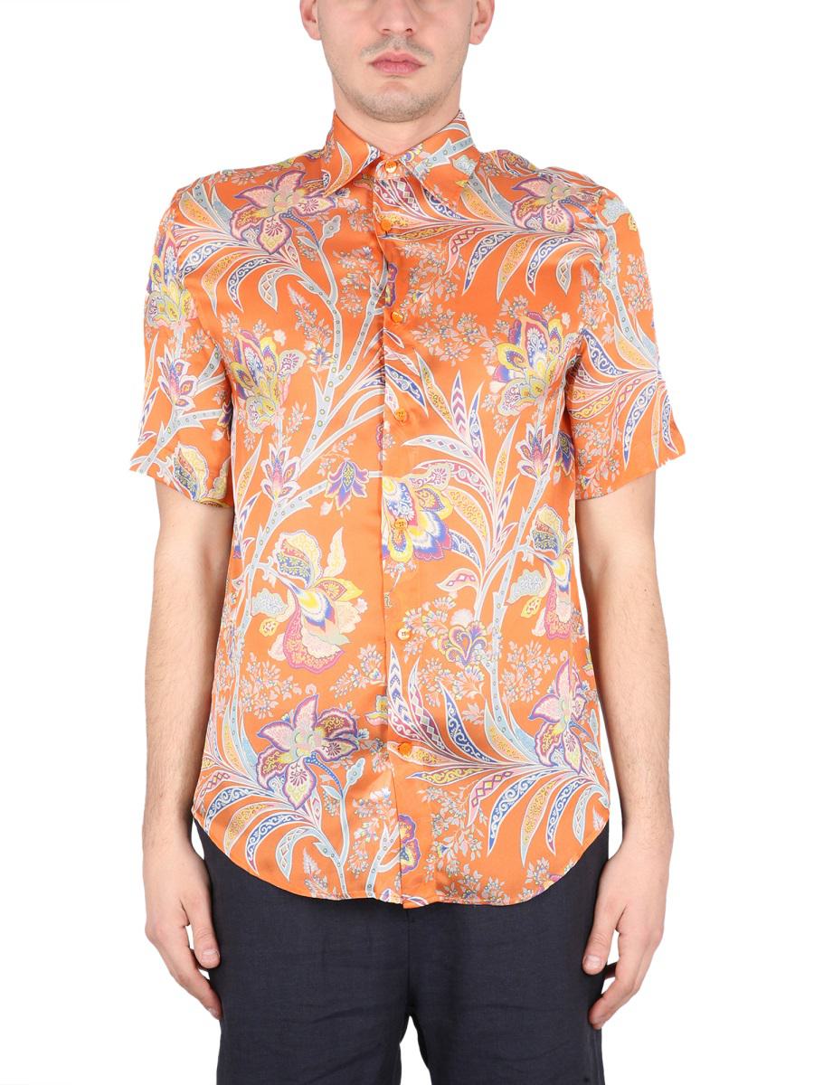 Etro Hemd mit Blumendruck