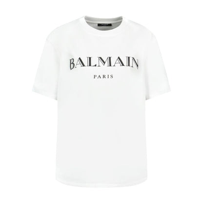 Balmain – Reg Fit T-Shirt mit Vintage-Print
