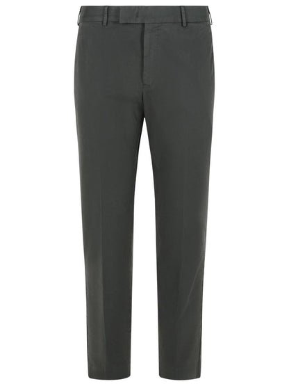 Pt Torino „Rebel“ Hose aus Stretch-Baumwolle in Grau