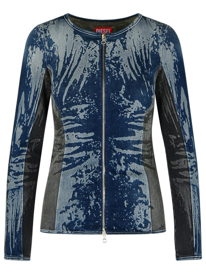 Diesel „Gary“ blaues Baumwolltop