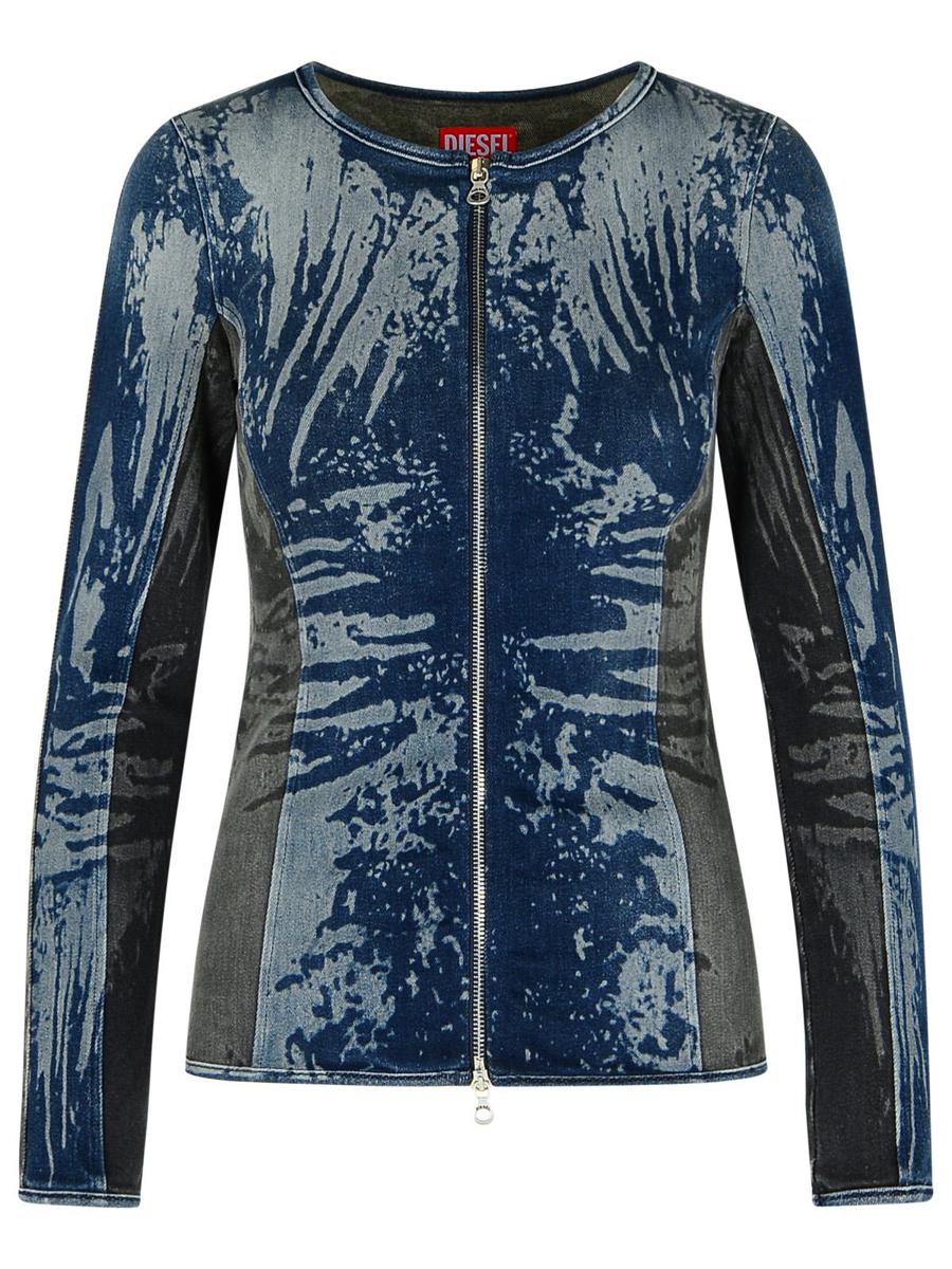 Diesel „Gary“ blaues Baumwolltop
