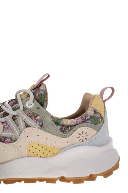 Flower Mountain Yamano 3 - Sneakers aus Wildleder und Funktionsgewebe