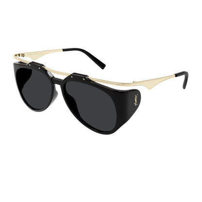 Saint Laurent SL M137/F Amelia Linea Monogramm-Sonnenbrille