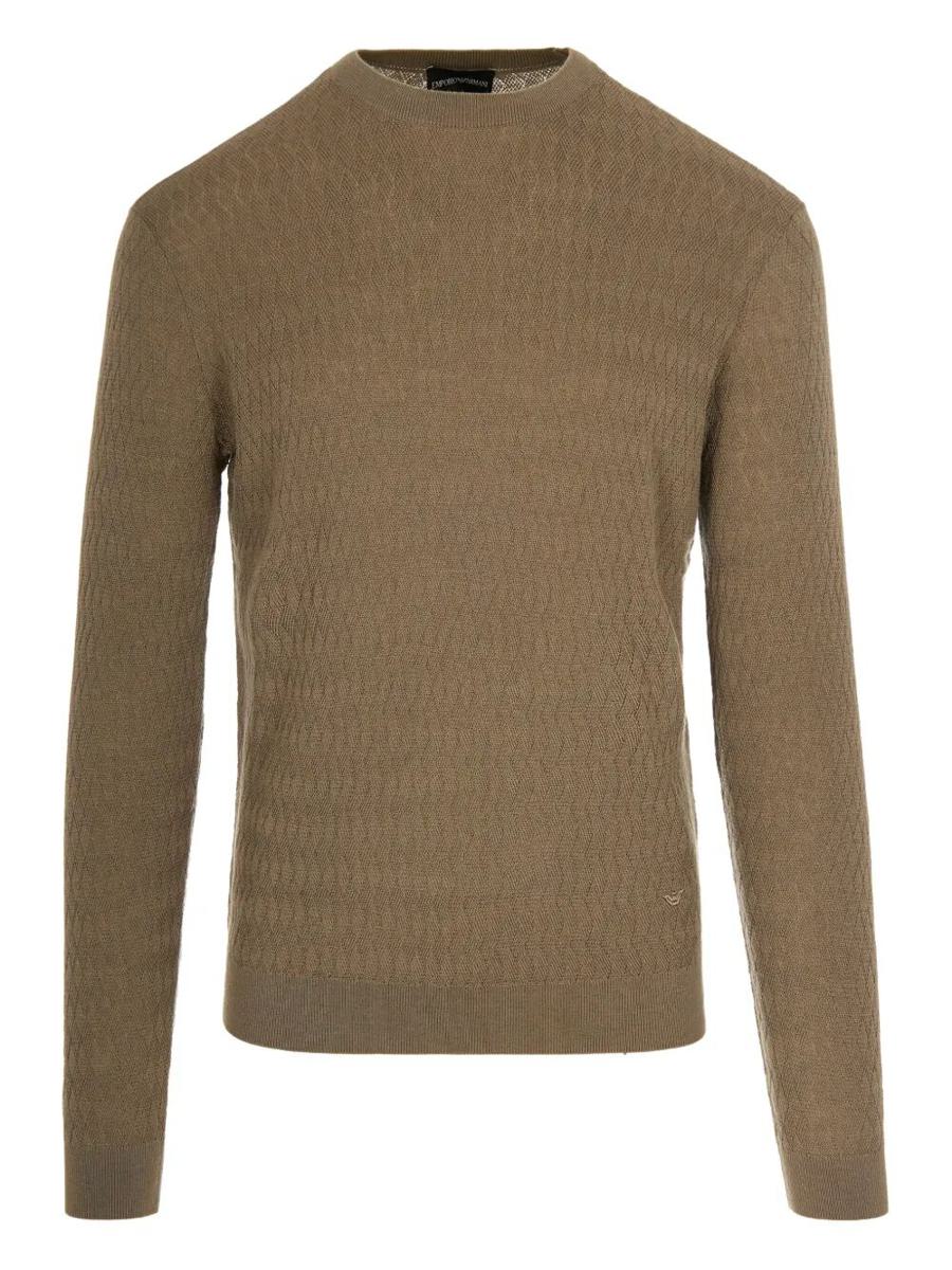 Emporio Armani Rundhalspullover Kleidung