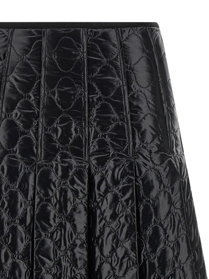 Moncler Lackierter Nylonrock
