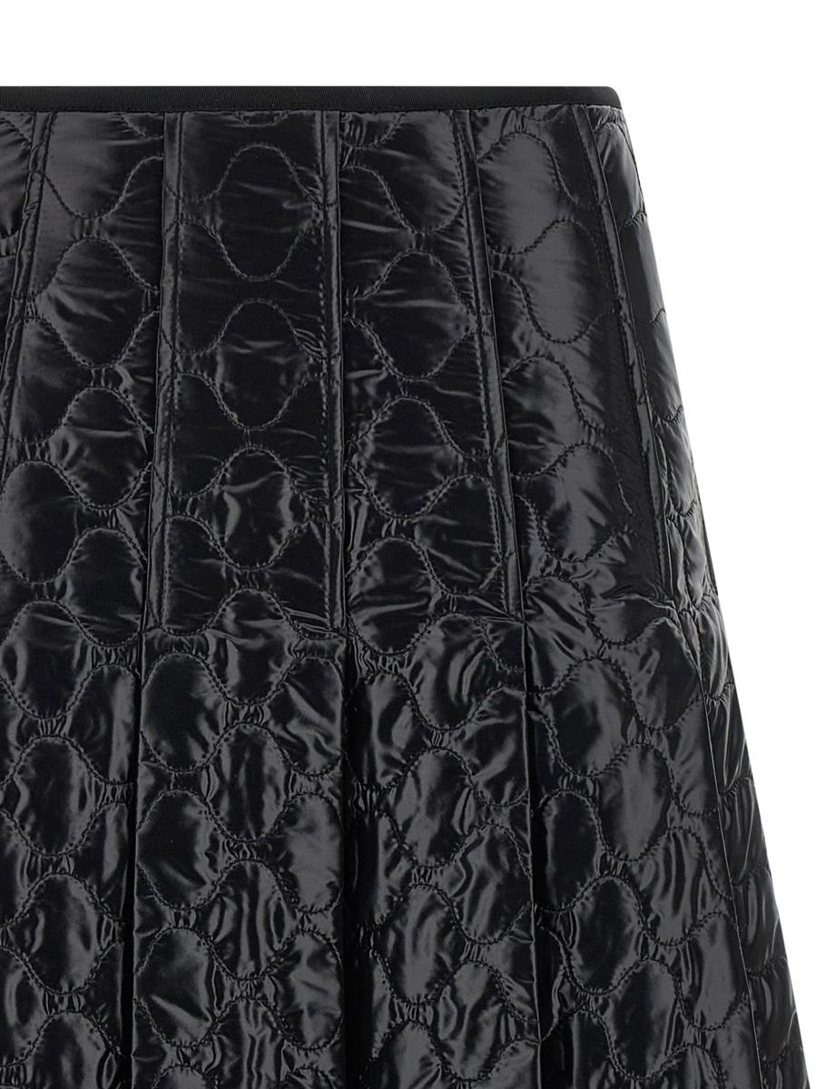 Moncler Lackierter Nylonrock