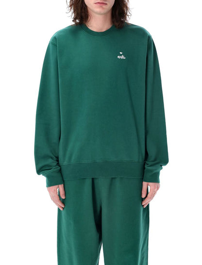 Sweatshirt mit Arte-Herzlogo