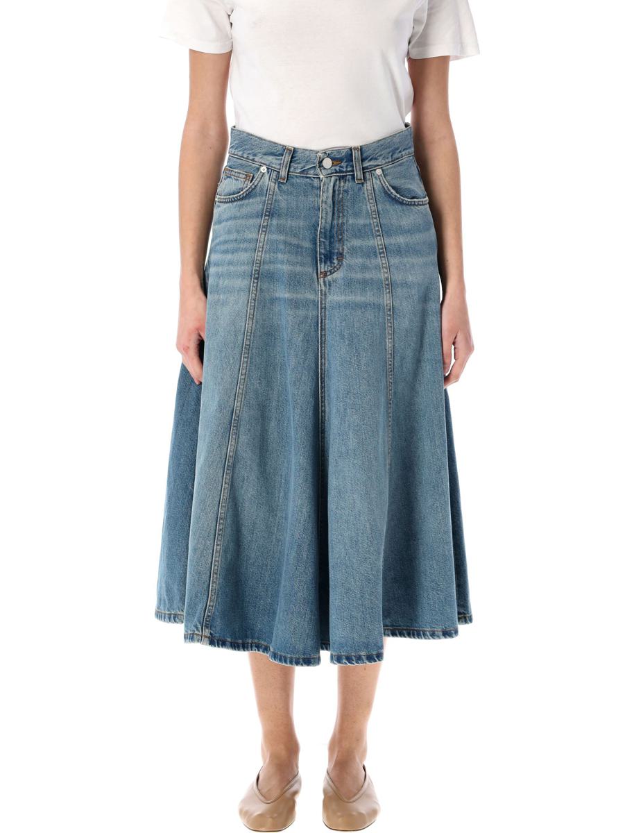 Haikure Serenity Jeans-Midirock