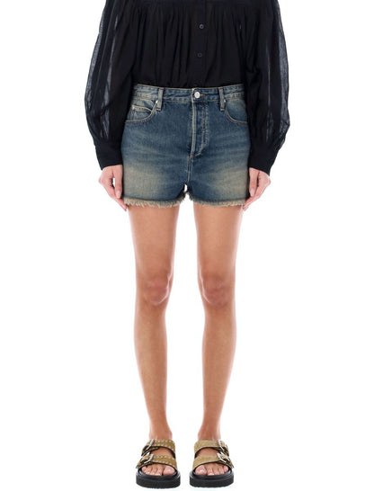 Isabel Marant Étoile Lesia Jeansshorts
