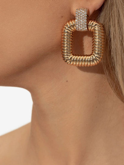 Selbstporträt Gold Knocker Ohrringe Zubehör