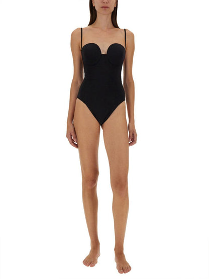 Magda Butrym Bustier-Badeanzug