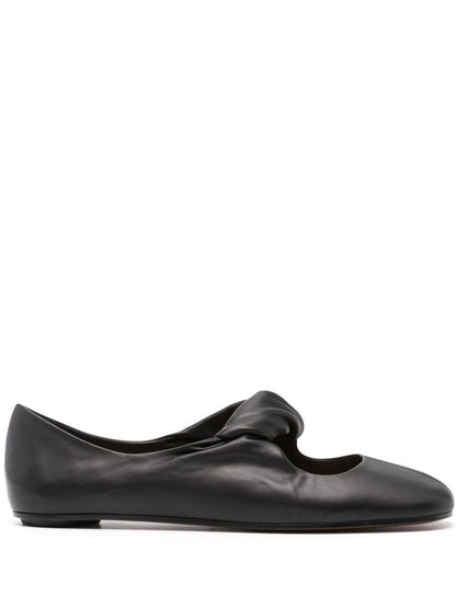 Alexander McQueen Ballerinas mit verdrehtem Detail