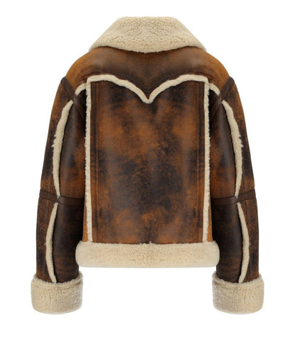 Stand Studio Lessie Braune Jacke