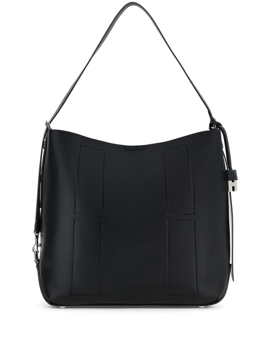 Hogan Hocket Mittelgroße Hobo-Tasche aus Leder