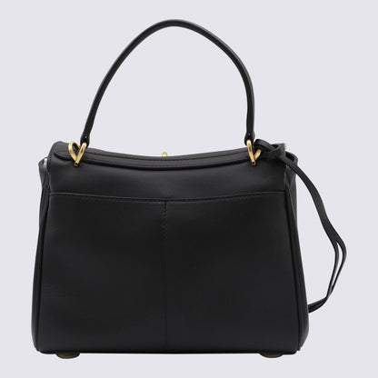 Balenciaga – Rodeo Mini-Tasche mit Henkel aus schwarzem Leder