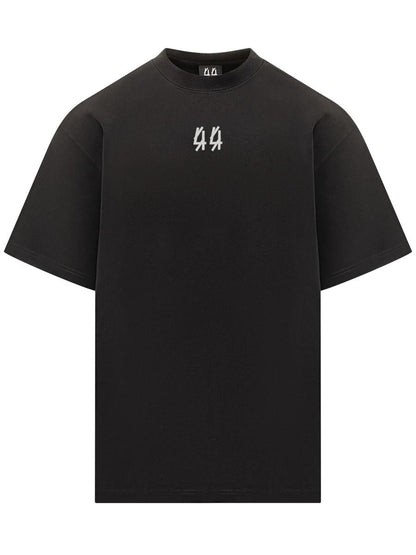 M44 Label Group 44 Label Group Herren-T-Shirt mit schwarzem Logo