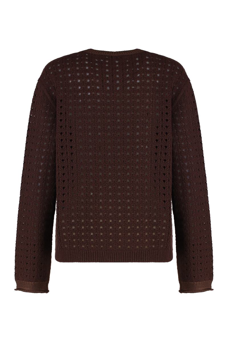 Fabiana Filippi Pullover aus Wollmischung mit Rundhalsausschnitt