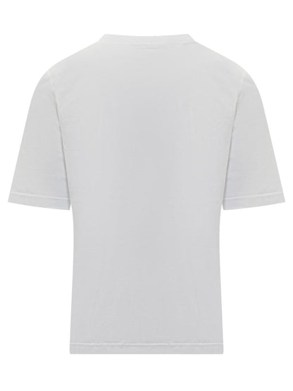 Marni Marni – T-Shirt mit rotem Logo