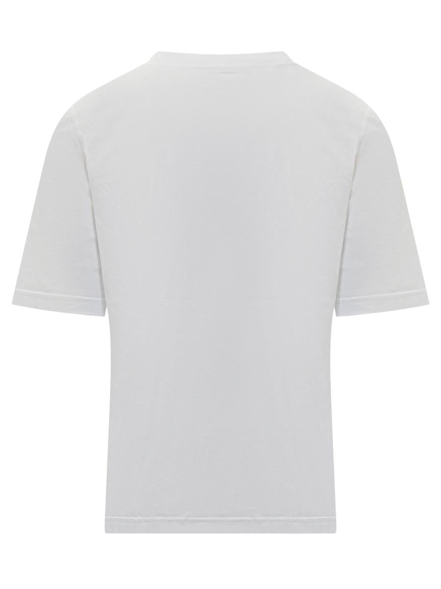 Marni Marni – T-Shirt mit rotem Logo