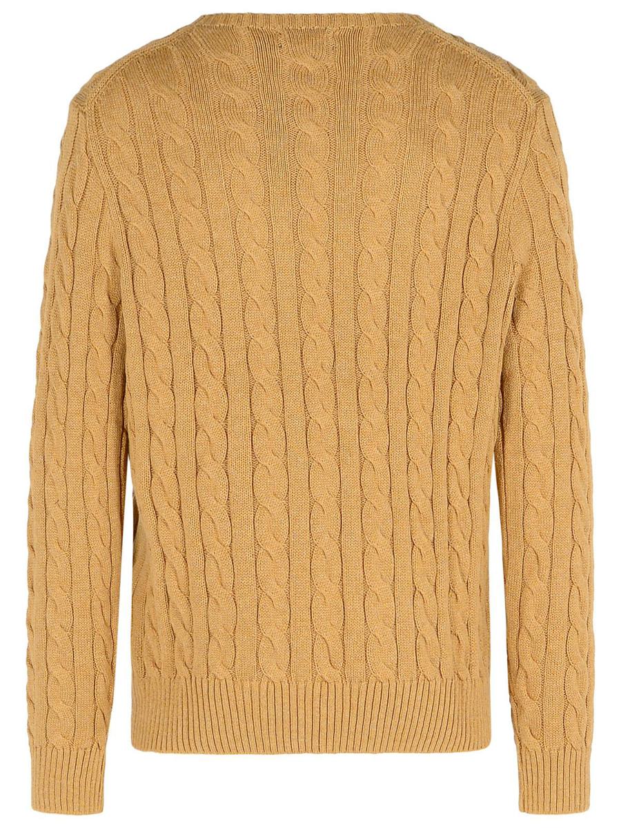Beigefarbener Baumwollpullover von Polo Ralph Lauren