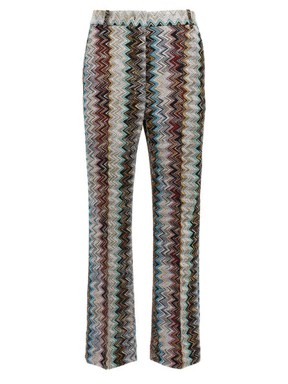 Missoni Zig Zag Lamé Hose