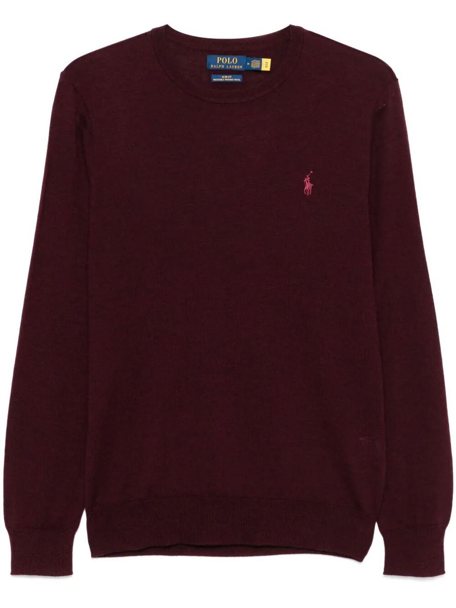 Polo Ralph Lauren Leichter Pullover aus Wolle mit Rundhalsausschnitt