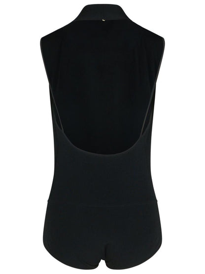 Sportmax – Schwarzer Pullover „Abano“ aus Viskosemischung