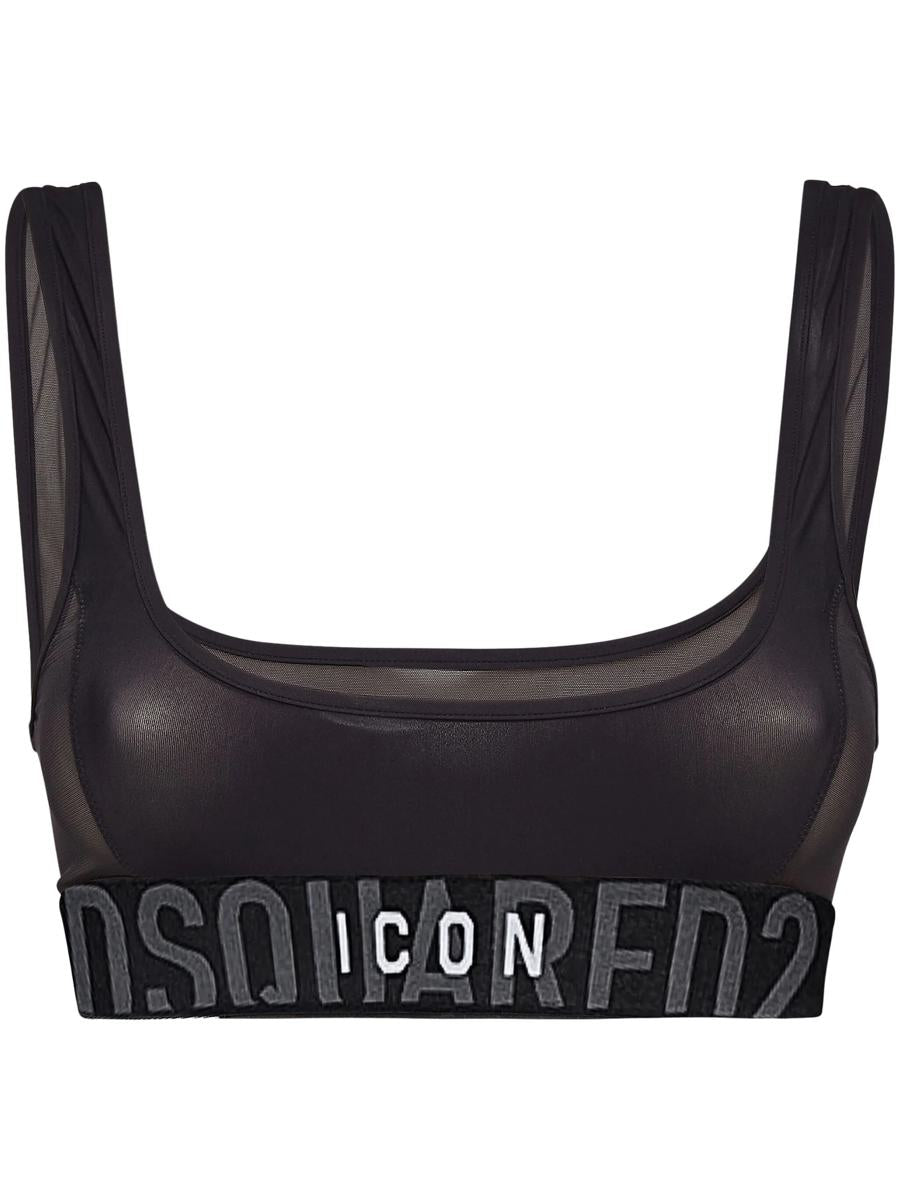 DSQUARED2 Bandeau-BH mit Icon-Motiv