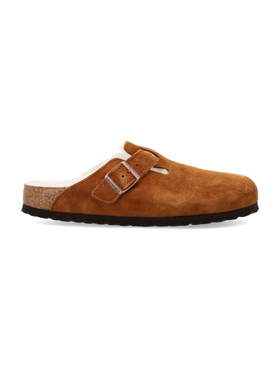 Birkenstock Boston Shearling-Sandalen
