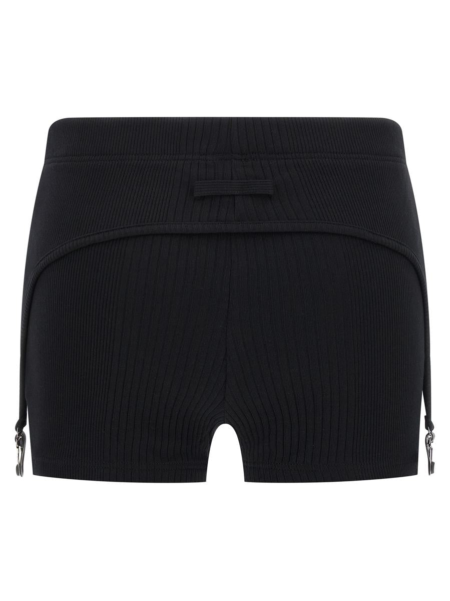 Jean Paul Gaultier „The Black Garter“ Shorts