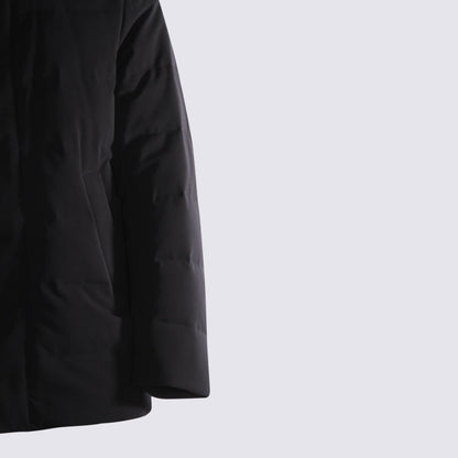 Dunkelblaue Daunenjacke von Montecore