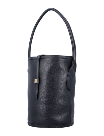 By Malene Birger – Marylle – Kleine Beuteltasche aus genarbtem Leder