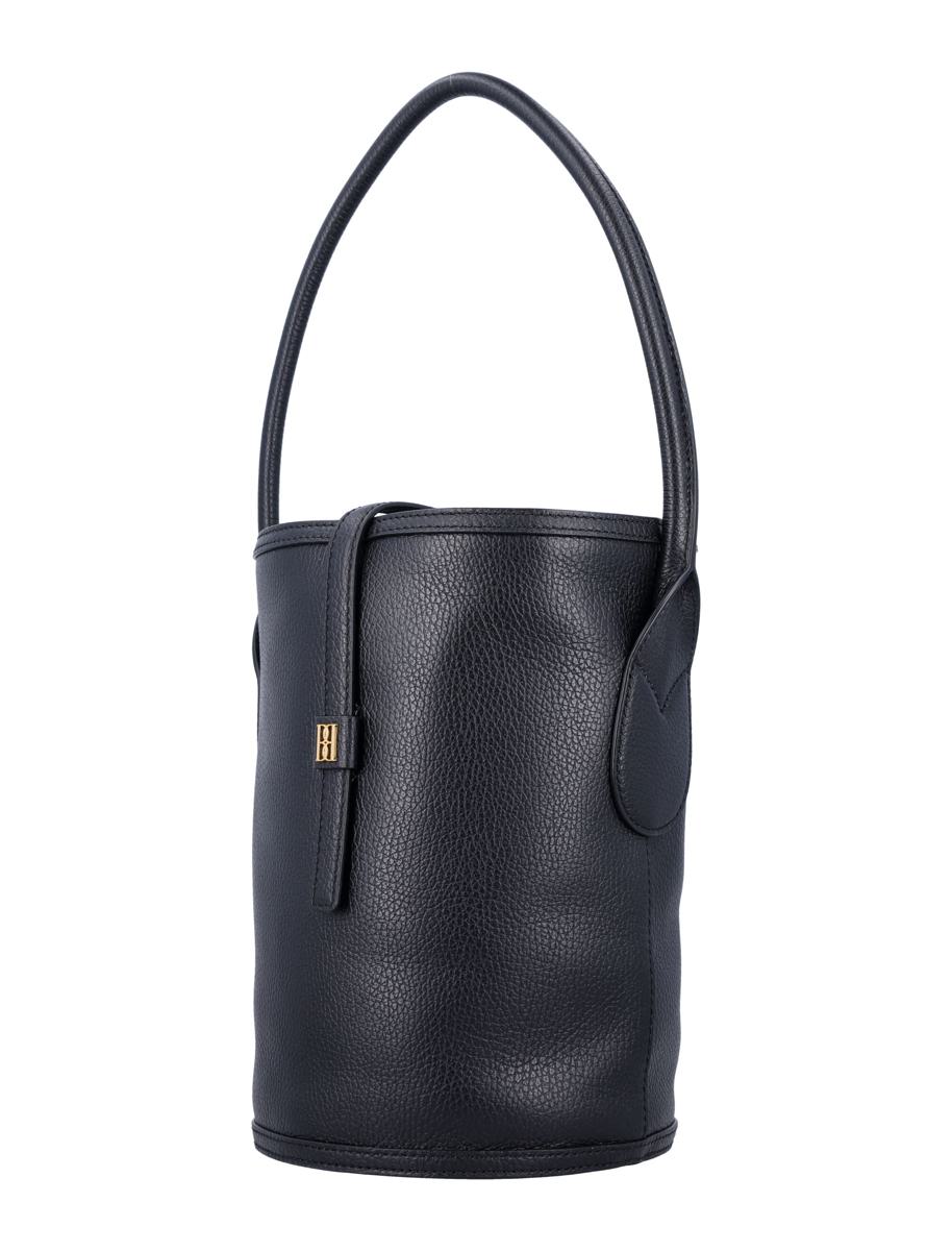By Malene Birger – Marylle – Kleine Beuteltasche aus genarbtem Leder