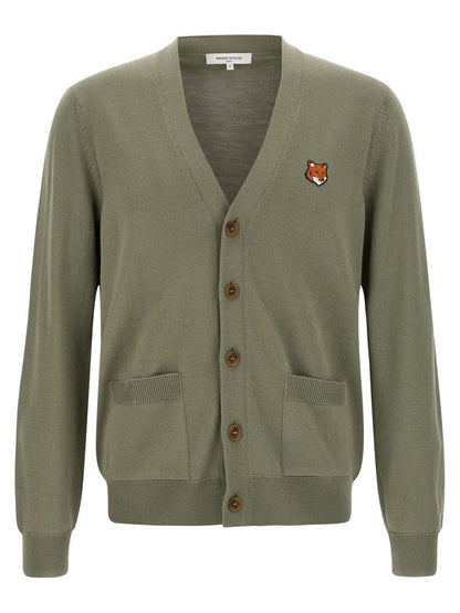 Strickjacke „Fox Wead“ von Maison Kitsuné