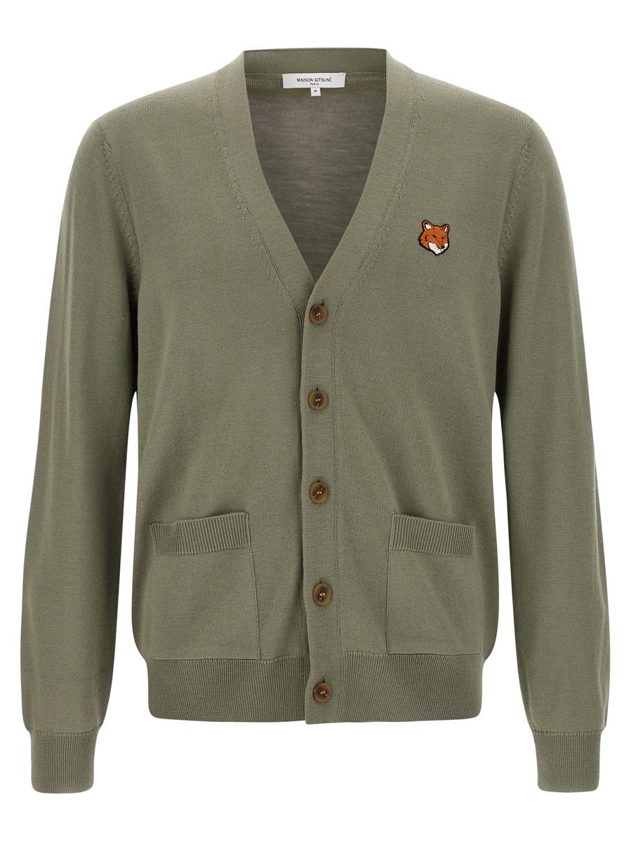Strickjacke „Fox Wead“ von Maison Kitsuné