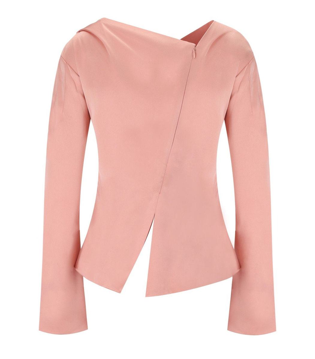 Stine Goya, rosa Satin-Top