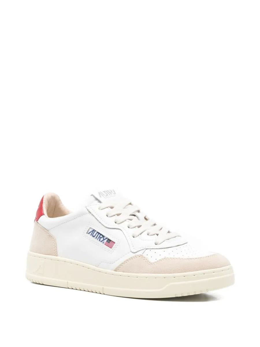 Autry „Medalist Low“ Wildleder-Sneakers