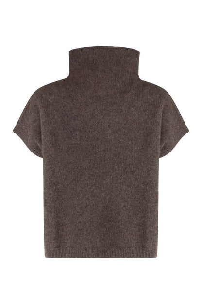 PAROSH Rollkragenpullover aus Lacoon-Wolle