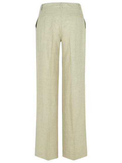 PAROSH Beige Hose aus Viskosemischung