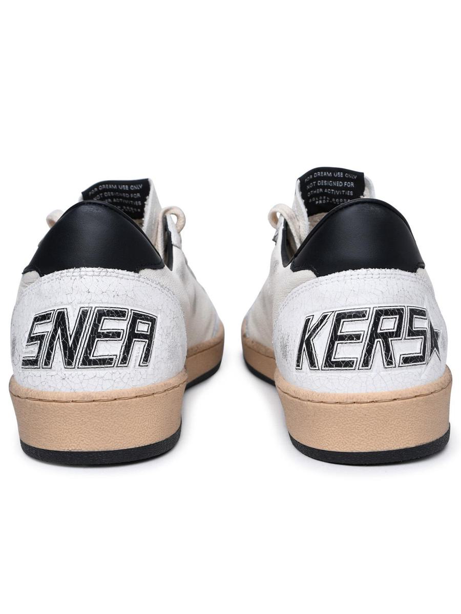 Golden Goose – Ball Star – Weiße Ledersneaker