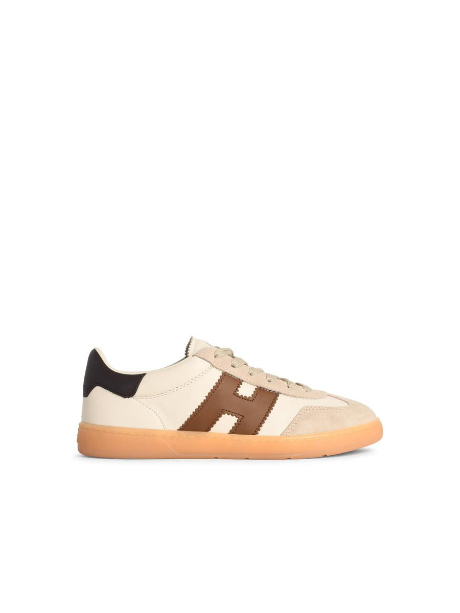 Hogan „Cool“ – Weiße Wildleder-Sneaker