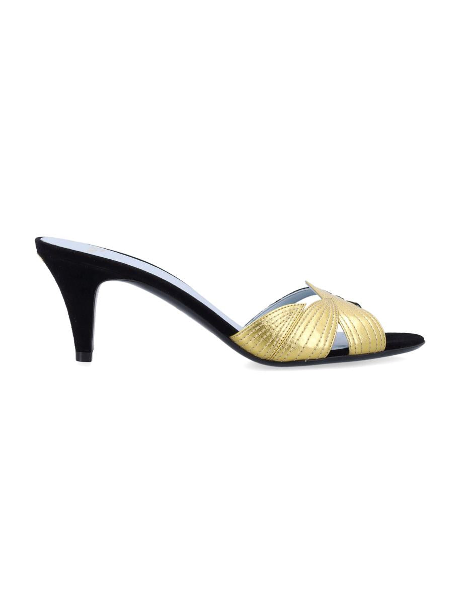 Valentino Garavani Foliefoliage Slide Sandale
